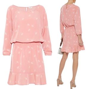 Joie Arryn Pink Dandelion Floral Printed Dress